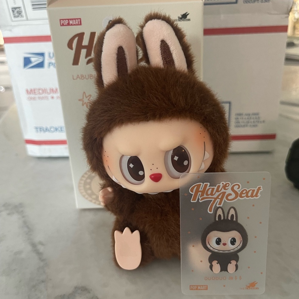 Labubu Have a Seat Secret Brown